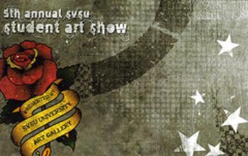 5th Annual Student Exhibit -  postcard